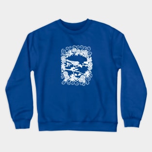 Paper Cut Bird Crewneck Sweatshirt